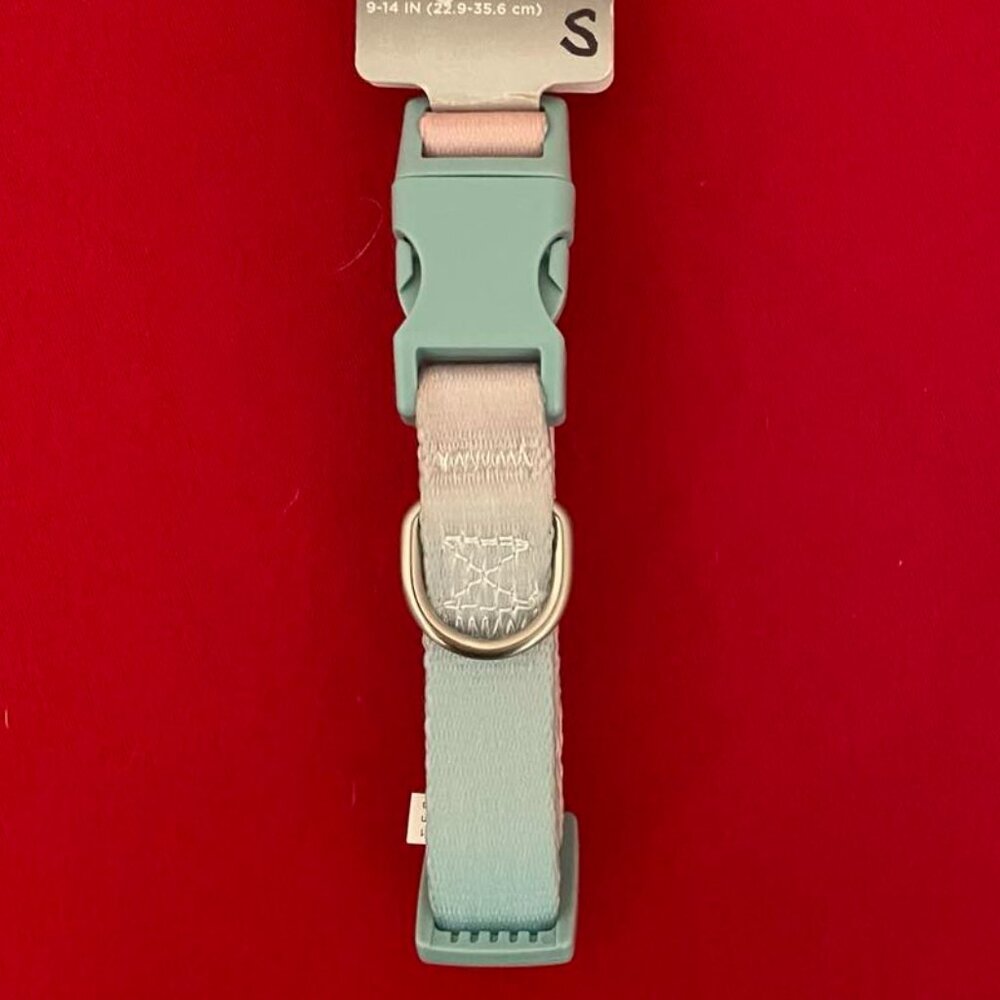 Small Dog Collar: Pastel Ombre Adjustable